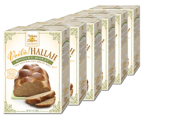 Voilà! Hallah Wholey Wheat Egg Bread Mix - 6 Pack