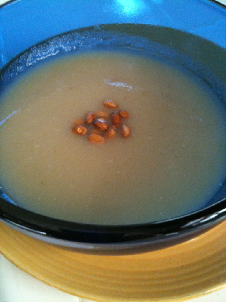 Jerusalem Artichoke soup