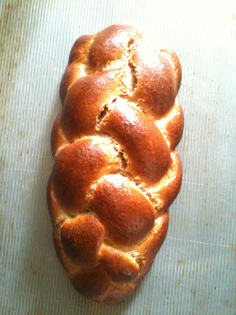 Out of the oven! Kitchen smells heavenly.