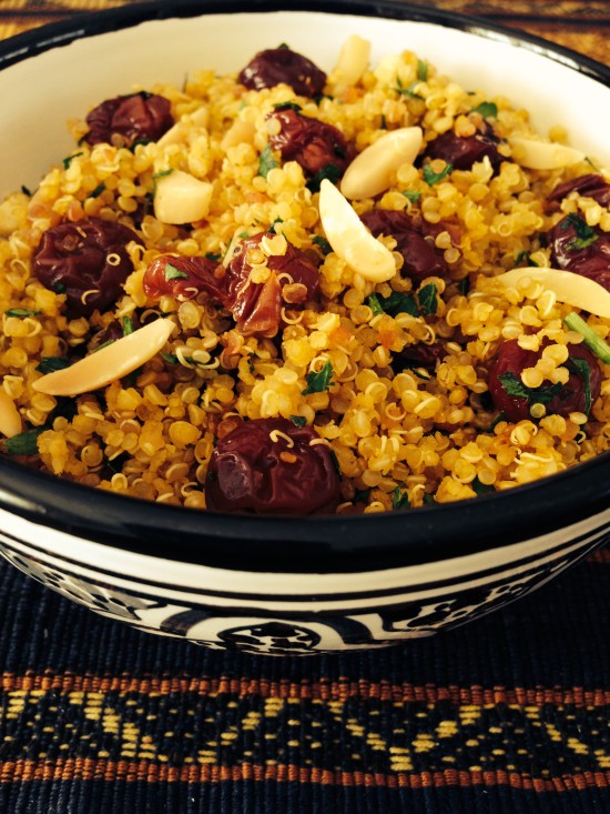 Almond Cherry Quinoa